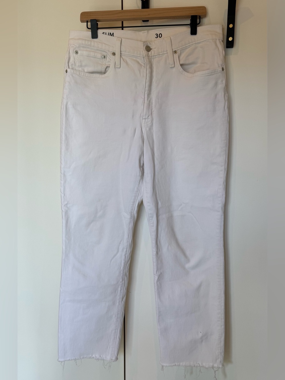 J. Crew White Women’s Slim Boyfriend Jeans